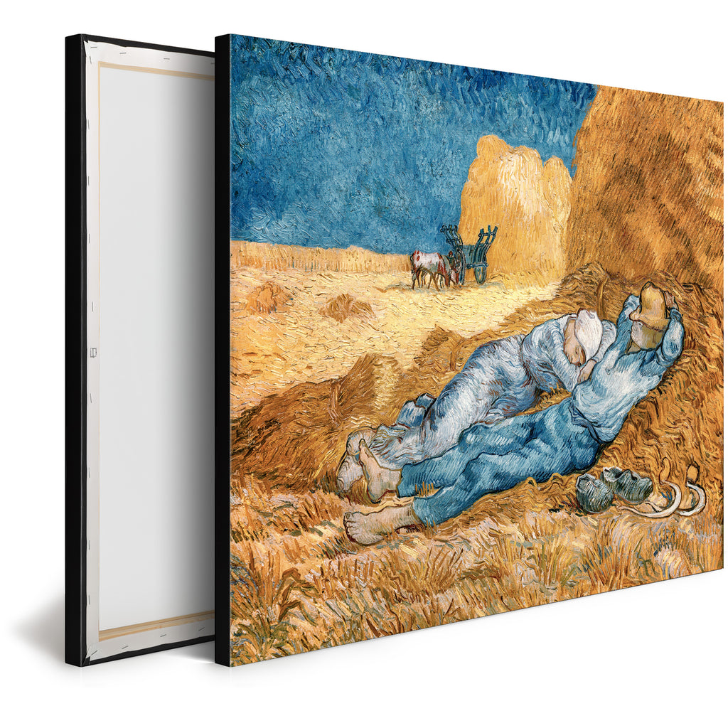 Tableau Moderne pas cher VVG0001 - Vincent Van Gogh La Méridienne La Sieste - Tableau très Haute Définition Unique (Exclusivité Printadeco)