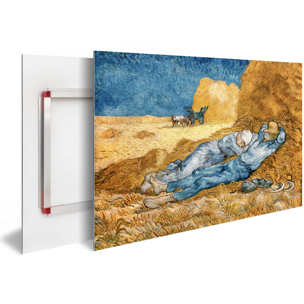 Tableau Décoration Murale Moderne Design VVG0001 - Vincent Van Gogh La Méridienne La Sieste - Tableau très Haute Définition Unique (Exclusivité Printadeco) - Printadeco
