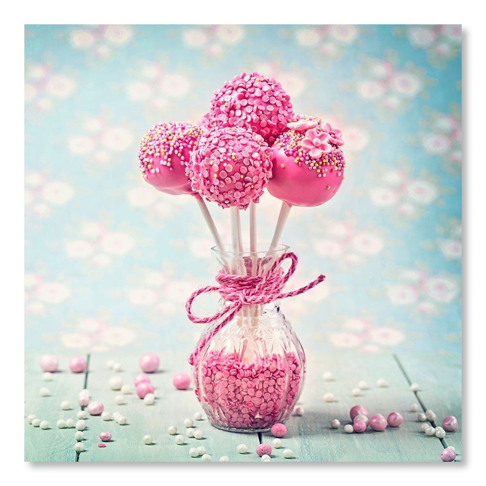 Modern Design Wall Decoration Painting DST0036 - Bouquet of Pink Sweets - Printadeco