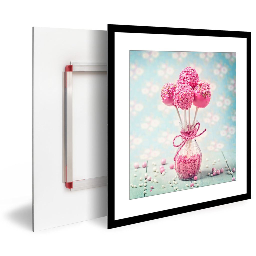 Tableau Moderne pas cher DST0036 - Bouquet de Sucreries roses