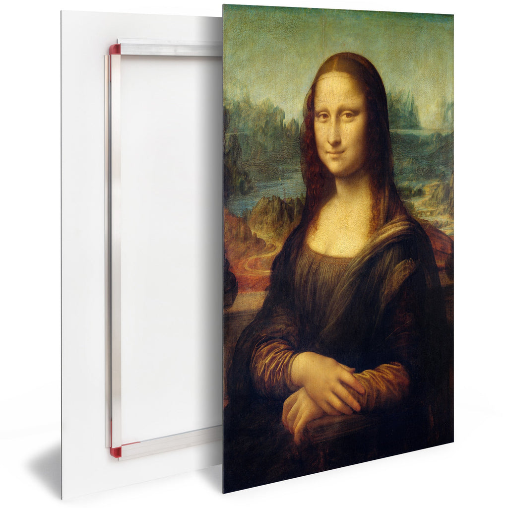 Tableau Moderne pas cher LDV0001 - La Joconde, Mona Lisa, Léonard De Vinci - Tableau Très Haute Définition Unique (Exclusivité Printadeco)