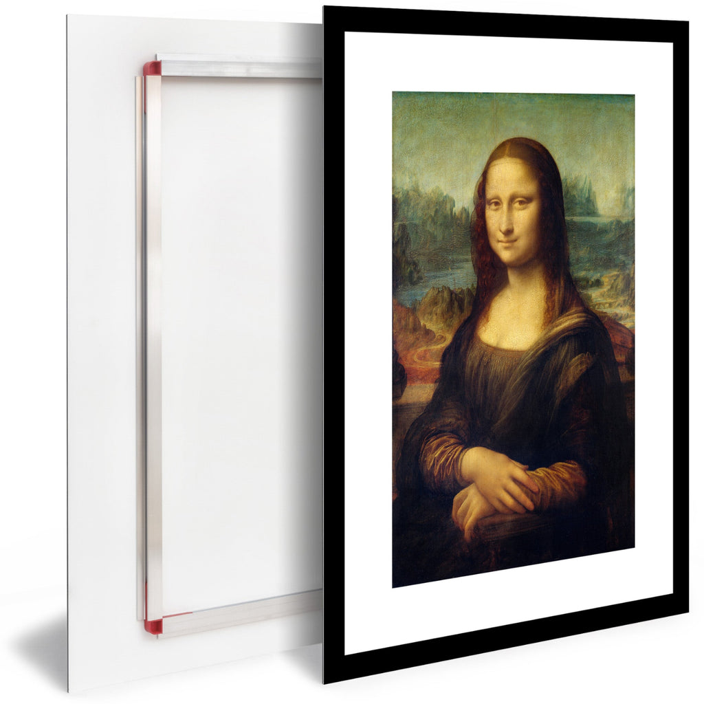 Tableau Moderne pas cher LDV0001 - La Joconde, Mona Lisa, Léonard De Vinci - Tableau Très Haute Définition Unique (Exclusivité Printadeco)