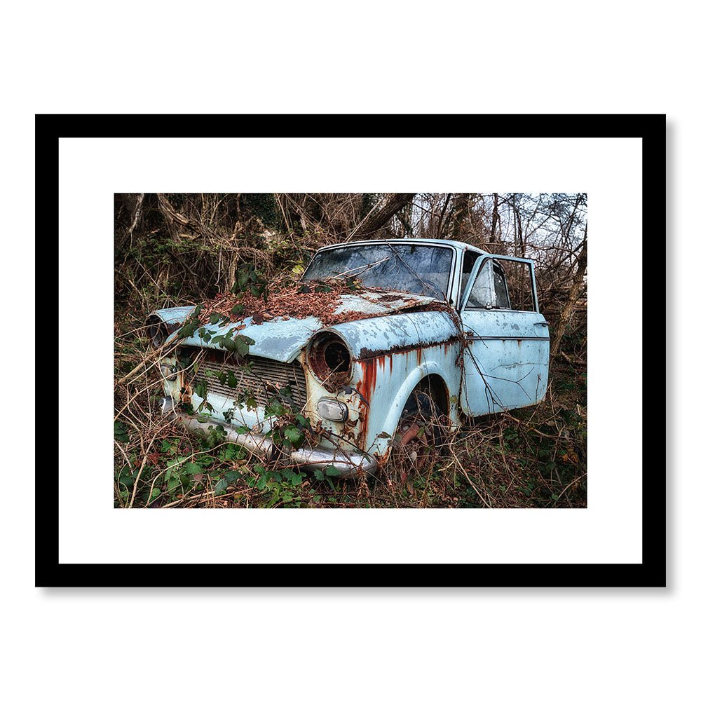 Décoration Murale Moderne SBL0032 - Voiture Fiat Neckar Europa abandonnée  en France - Tableau déco Décadence - Printadeco – Printadeco-SAS