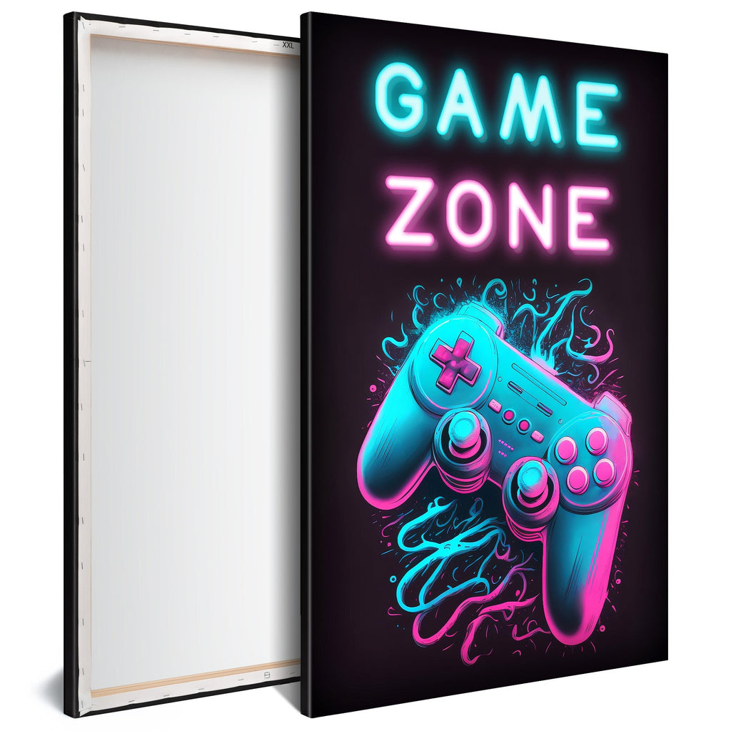 Zone de jeu, décoration murale 3D, panneau de jeux vidéo, cadeaux de  panneau de salle de jeu, Gamer Girl, SKU:GAZO -  France