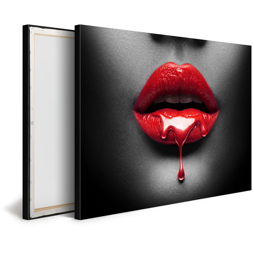 Décoration Murale Moderne DST0085 - Lèvres rouges sensuelles glamour - Tableau  déco Glamour - Printadeco – Printadeco-SAS